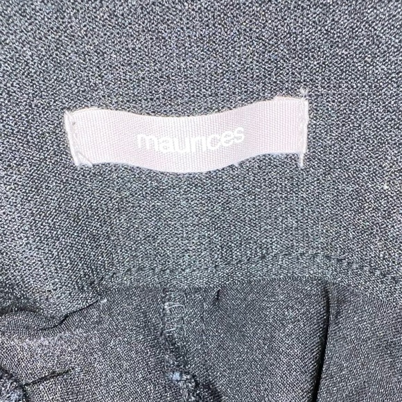 Express Navy and White Plaid Pants Size 10 Long - Picture 4 of 10